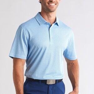 Davis Mini Geo Print Polo